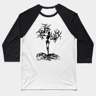 SKELETON TREE Baseball T-Shirt